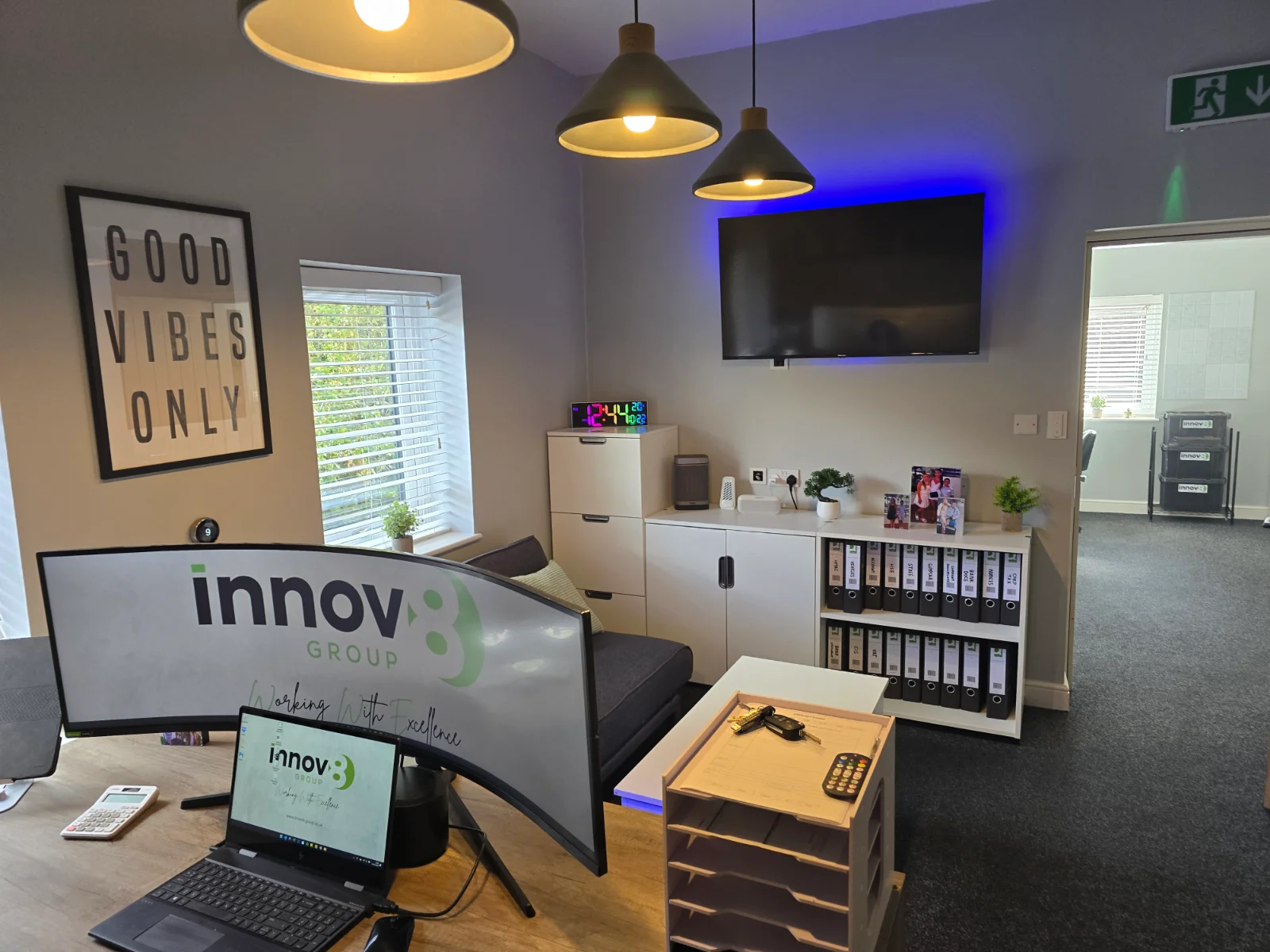 Innov8 operatives at work
