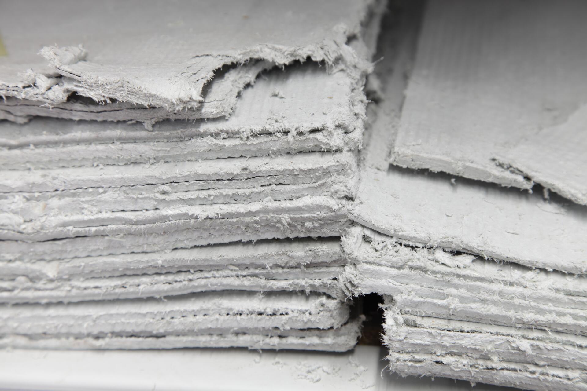 Asbestos insulating board (AIB) panel