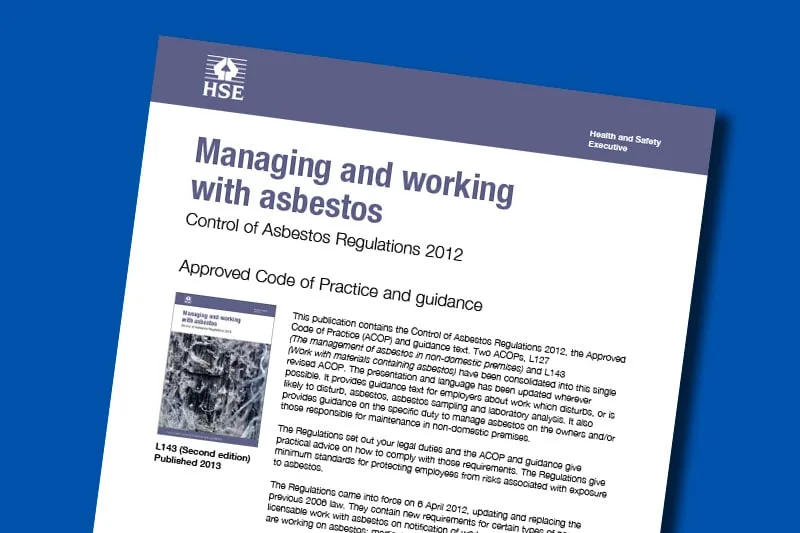 What an HSE Asbestos Licence Actually Means