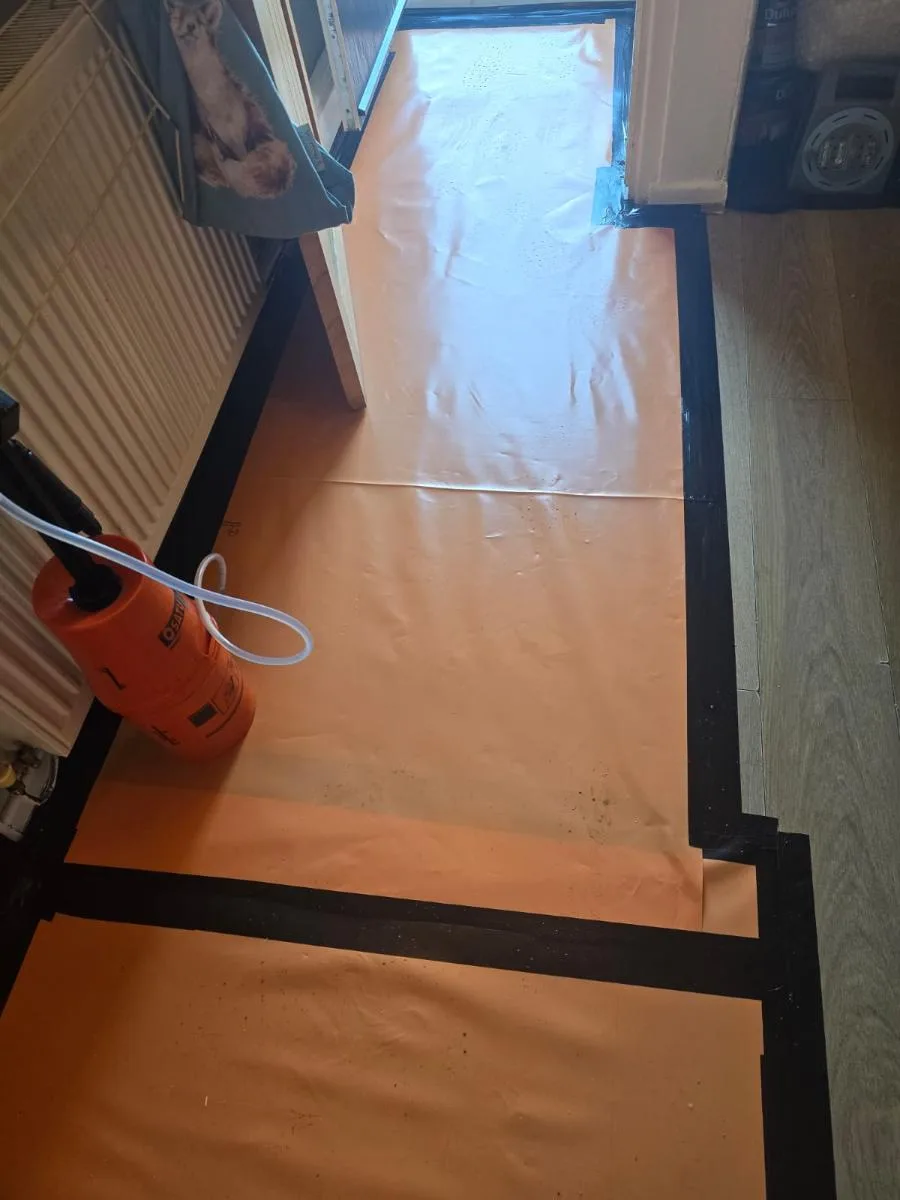 15m² of Artex ceiling removed at a Birmingham home — on-site photo 3 — Innov8 UK Group