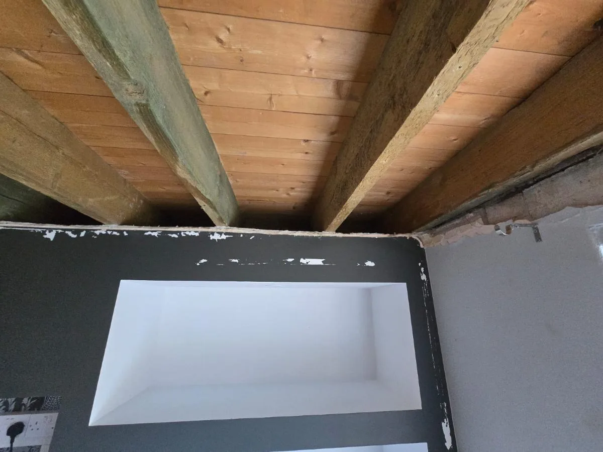 15m² of Artex ceiling removed at a Birmingham home — on-site photo 5 — Innov8 UK Group