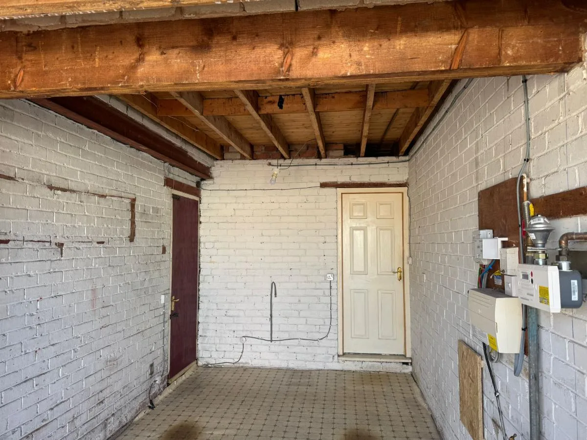 AIB garage ceiling panel removal at Broadlands Place — on-site photo 3 — Innov8 UK Group