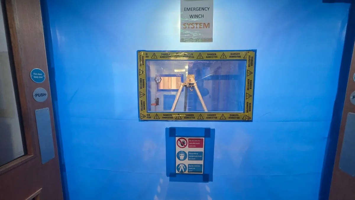 Cardinal Newman High School — viewing panel and emergency winch system — Innov8 UK Group