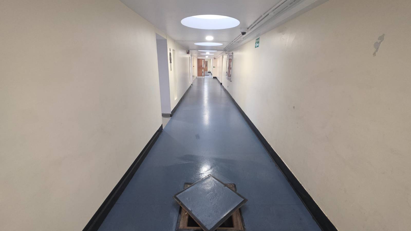 Cardinal Newman High School — main corridor reinstated ready for the new term — Innov8 UK Group