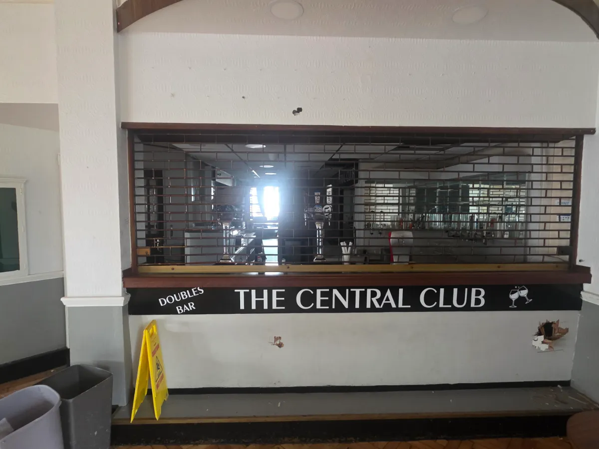 Multi-material asbestos removal at The Central Club, Southport — on-site photo 1 — Innov8 UK Group