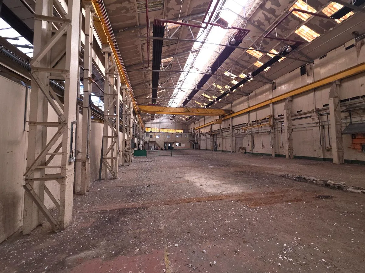 Insulation removal at Falcon Works, Shop 13 — on-site photo 1 — Innov8 UK Group