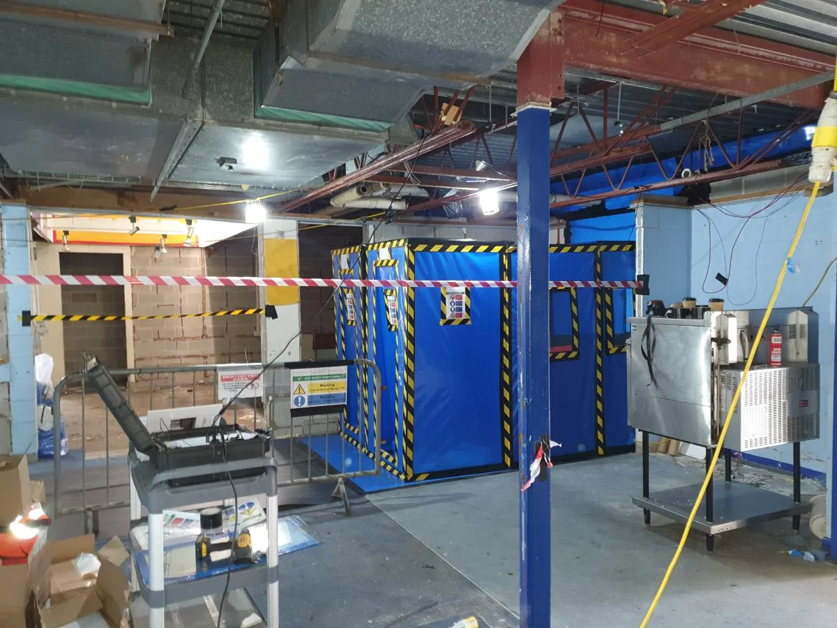 Licensed asbestos removal at the Franciscan Missionaries of St Joseph — on-site photo 3 — Innov8 UK Group
