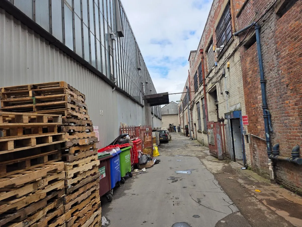100m² of asbestos cement sheets, panels and debris removed at Glendale Foods, Salford — on-site photo 3 — Innov8 UK Group