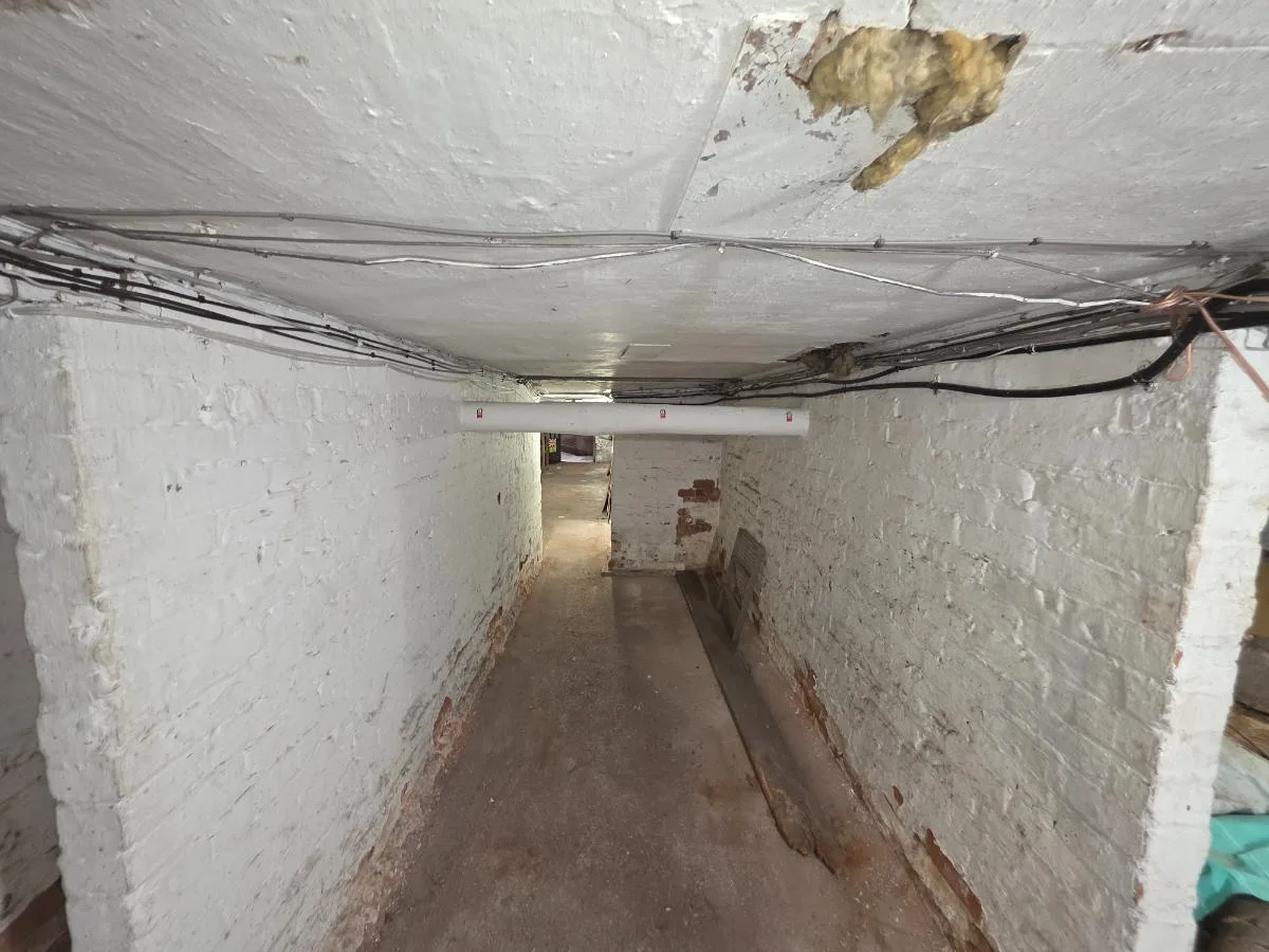 Pipe insulation removal at Gloucester Road — on-site photo 1 — Innov8 UK Group