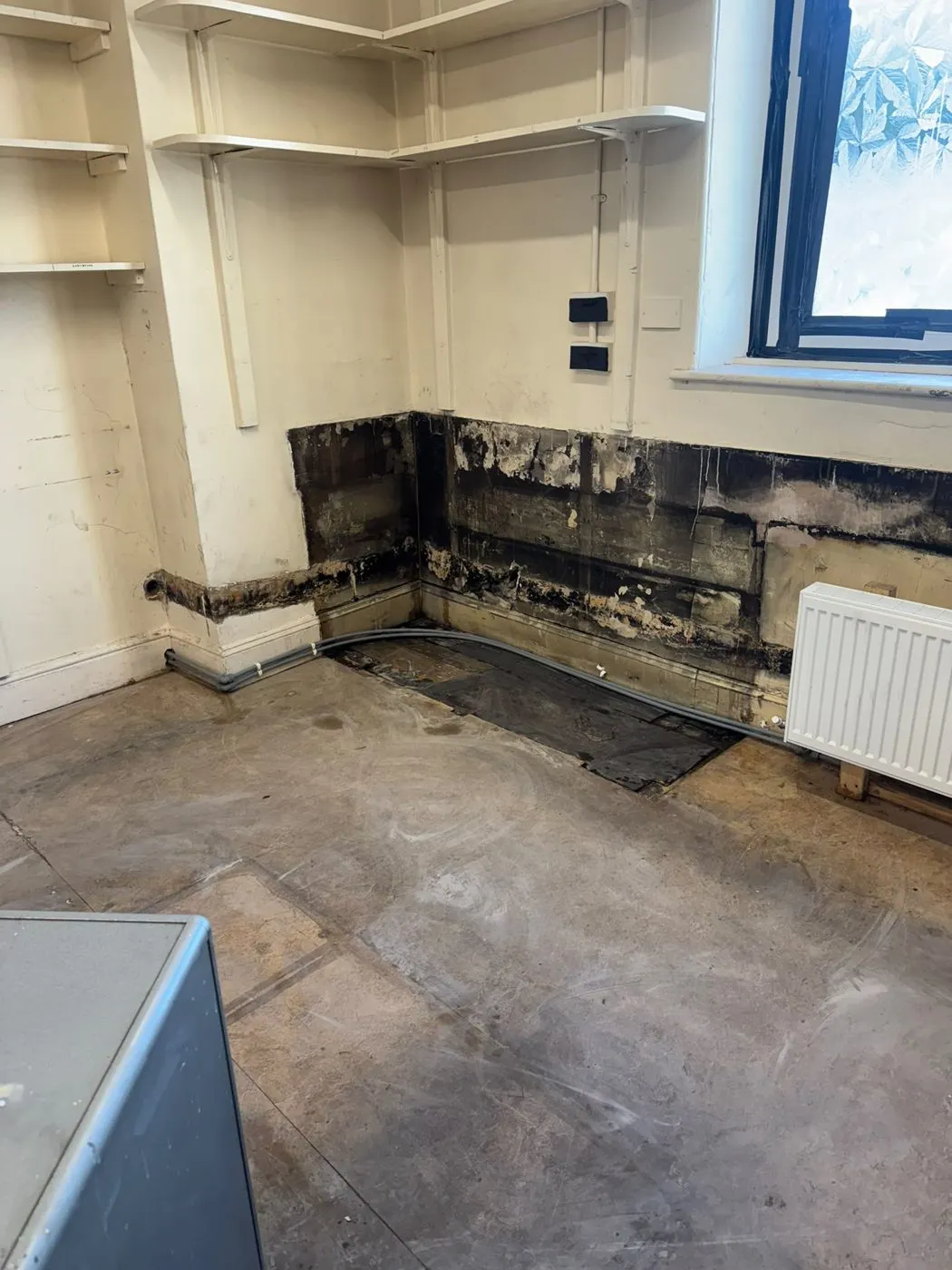 Store corner — Licensed AIB & Lagging Removal, Croft House, Keighley — Innov8 UK Group