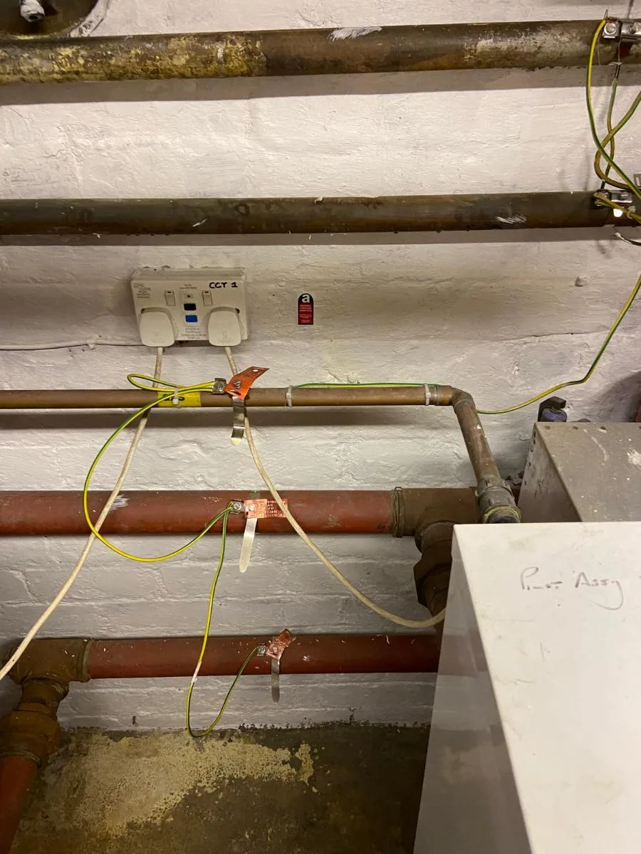Licensed asbestos removal across plant & basement areas at Nazareth House — on-site photo 4 — Innov8 UK Group