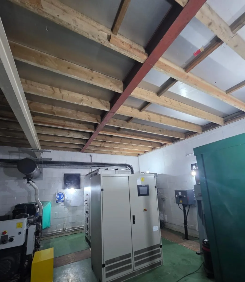 AIB ceiling removal at Newark MDU — on-site photo 4 — Innov8 UK Group