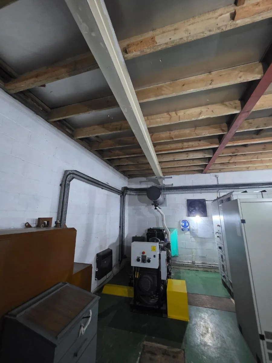 AIB ceiling removal at Newark MDU — on-site photo 5 — Innov8 UK Group