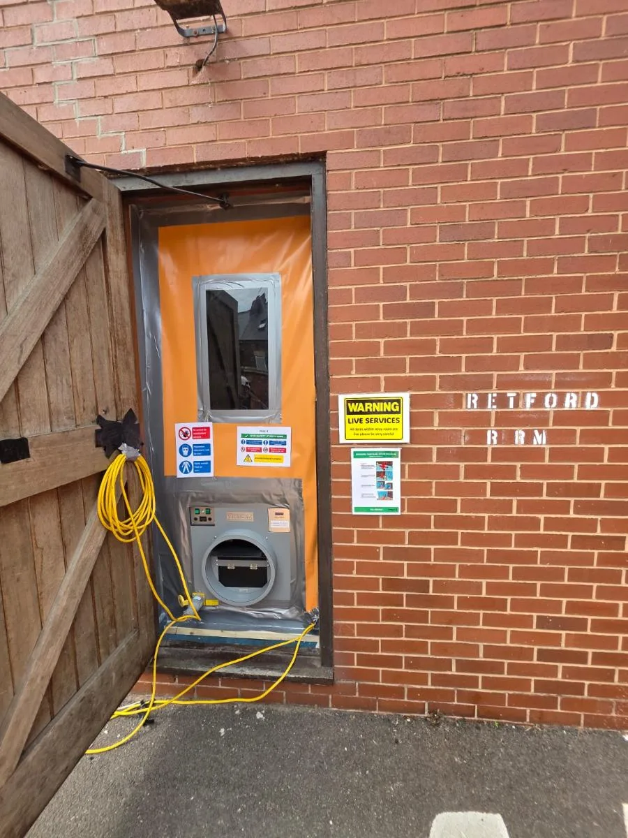 AIB debris removal at Retford Train Station — on-site photo 7 — Innov8 UK Group