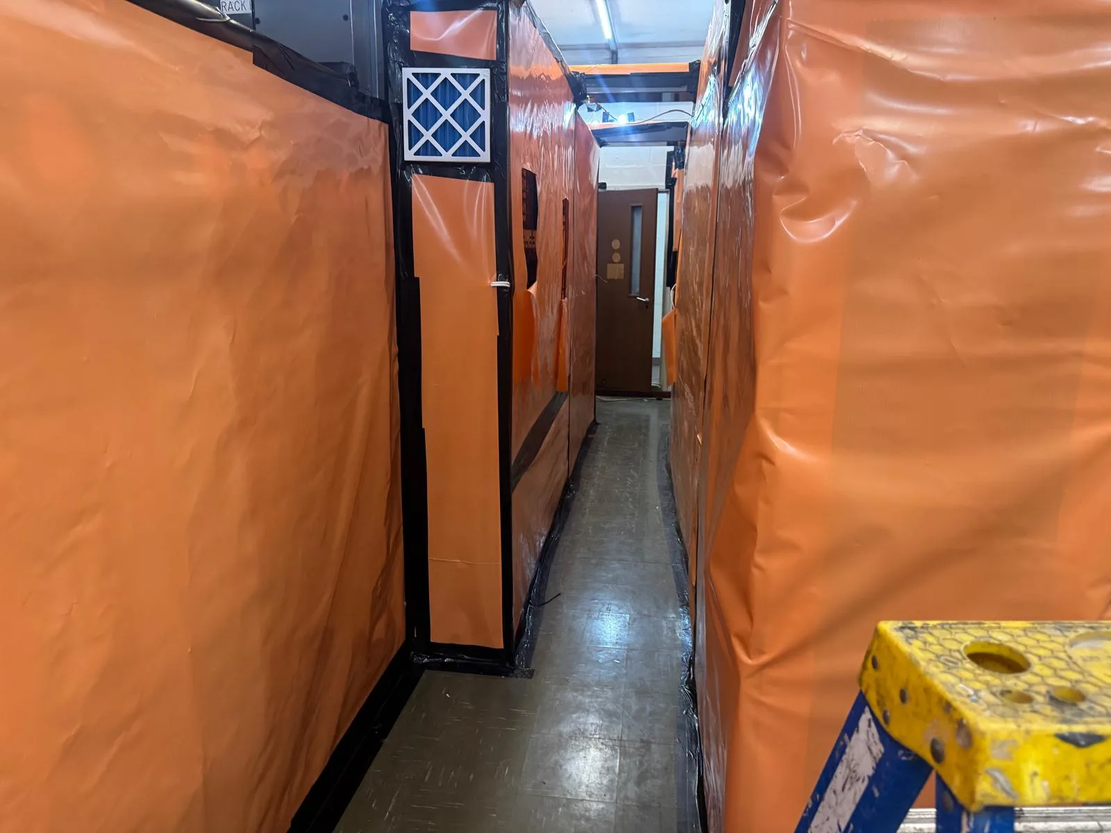 Artex & floor tile removal at Charrington Place, St Albans — on-site photo 9 — Innov8 UK Group