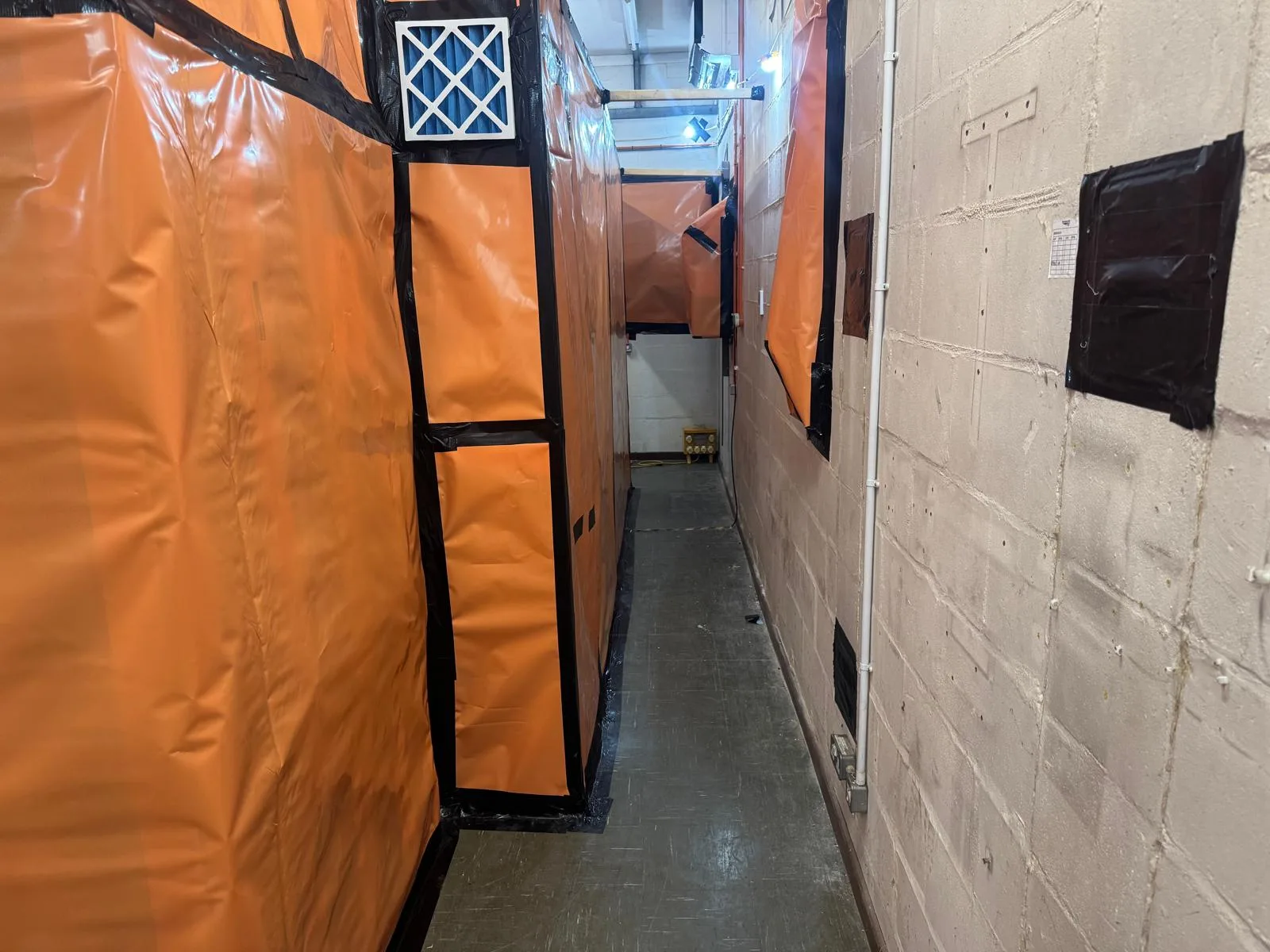 Artex & floor tile removal at Charrington Place, St Albans — on-site photo 11 — Innov8 UK Group