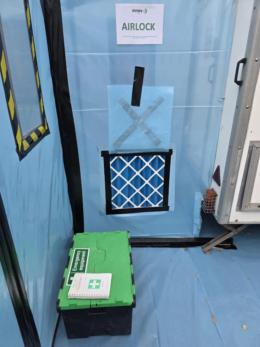 AIB ceiling removal at St Mary’s West Derby Primary — on-site photo 6 — Innov8 UK Group