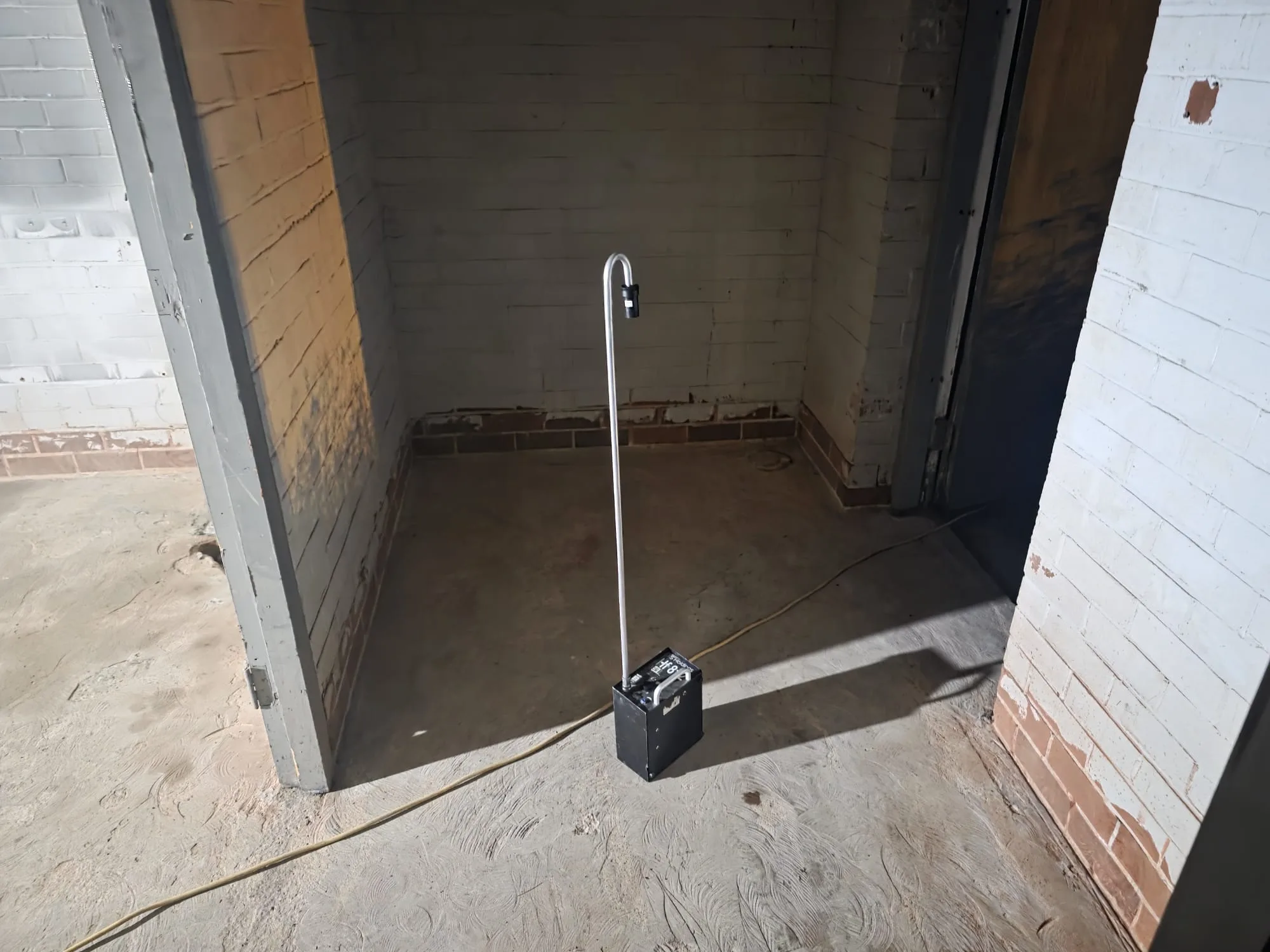 Whitley Bridge, Goole — after — asbestos floor tiles and adhesive removed — Innov8 UK Group