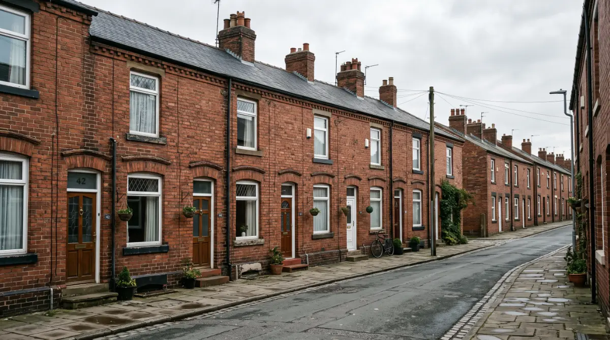 Pre-2000 red-brick terraced houses in Manchester &mdash; common sources of Artex, AIB and asbestos cement